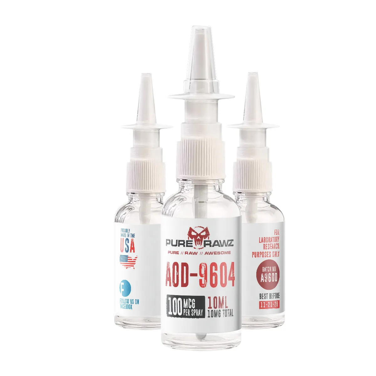 Buy AOD-9604 (Tyr-hGH 177-191) Peptide for Research | Laboratory Grade aod 9604 spray purz 3 (2)