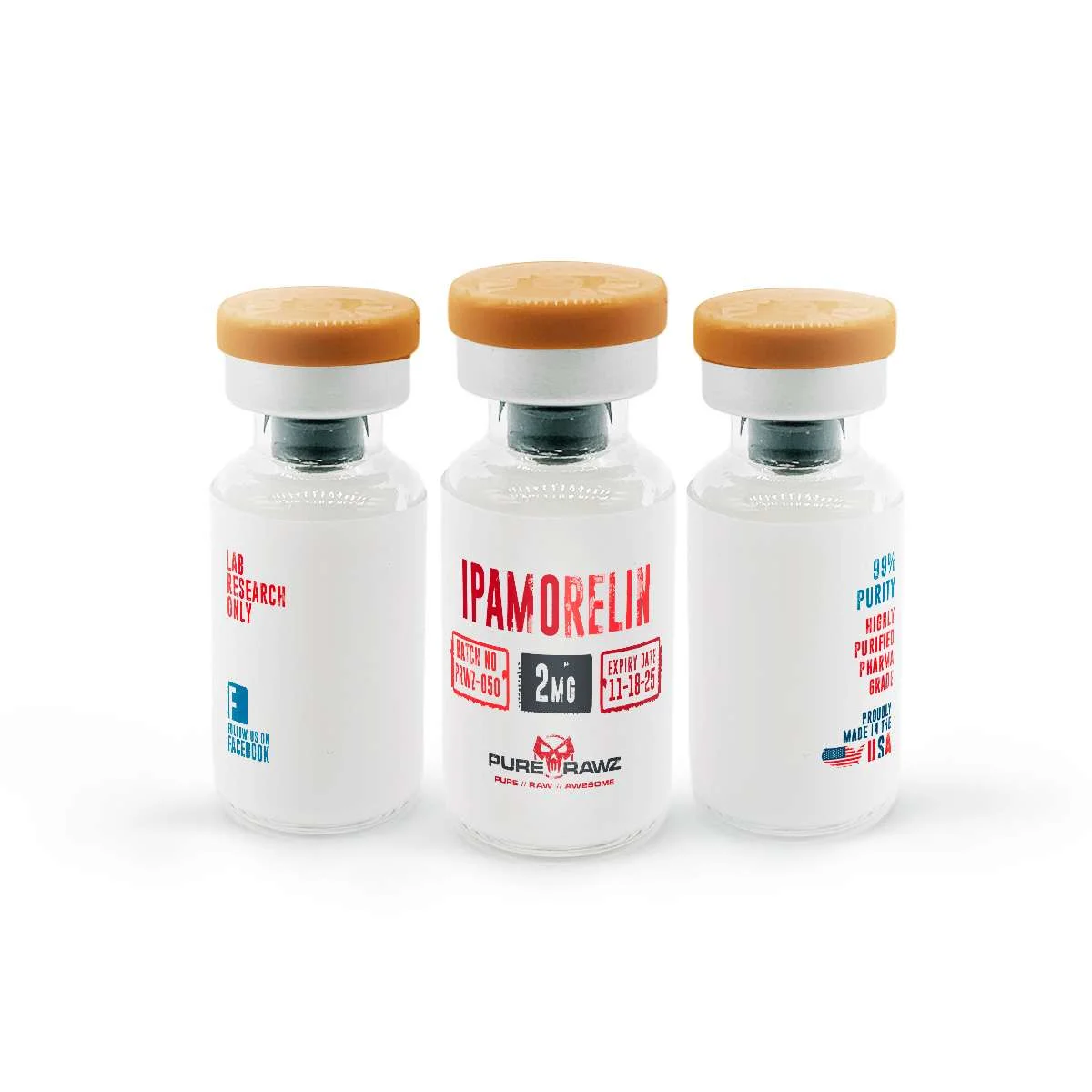 Buy Ipamorelin | 99% HPLC Research Peptide for Sale | PureRawz pz ipamorelin 2mg 3 1