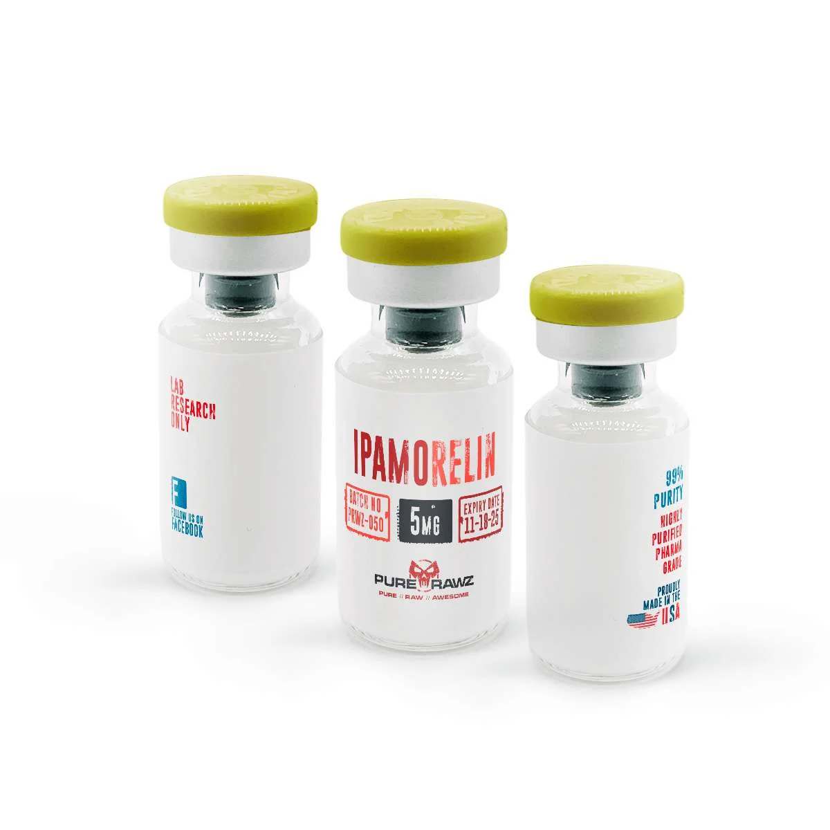 Buy Ipamorelin | 99% HPLC Research Peptide for Sale | PureRawz pz ipamorelin 5mg 3 1